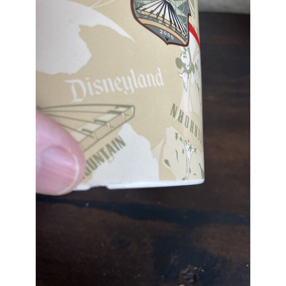 Disneyland 2000 Millennium Coffee Mug Mickey Mouse Large 16 oz - Picture 8 of 8